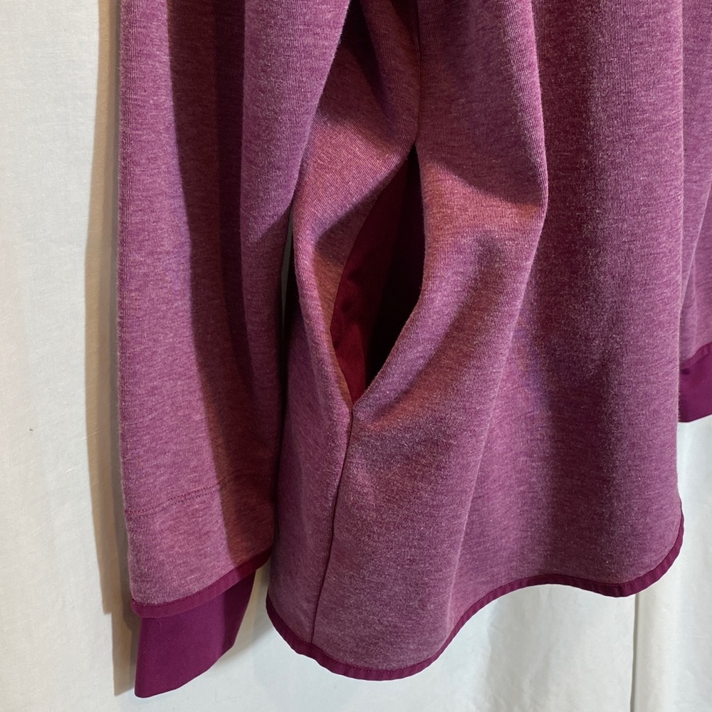 Nike Dri-Fit Maternity Reversible Pullover in Violet Heather - women size M - Picture 5 of 12